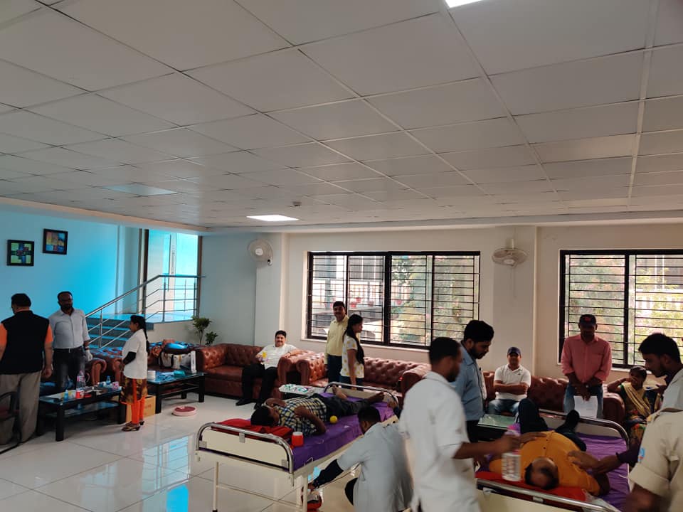 Blood Donation Camp at JPSC Office 